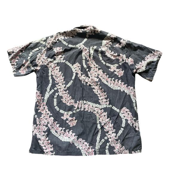 Cooke Street Mens/Teen Floral Honolulu Hawaiian Casual Button-Down Shirt Large - Picture 2 of 6